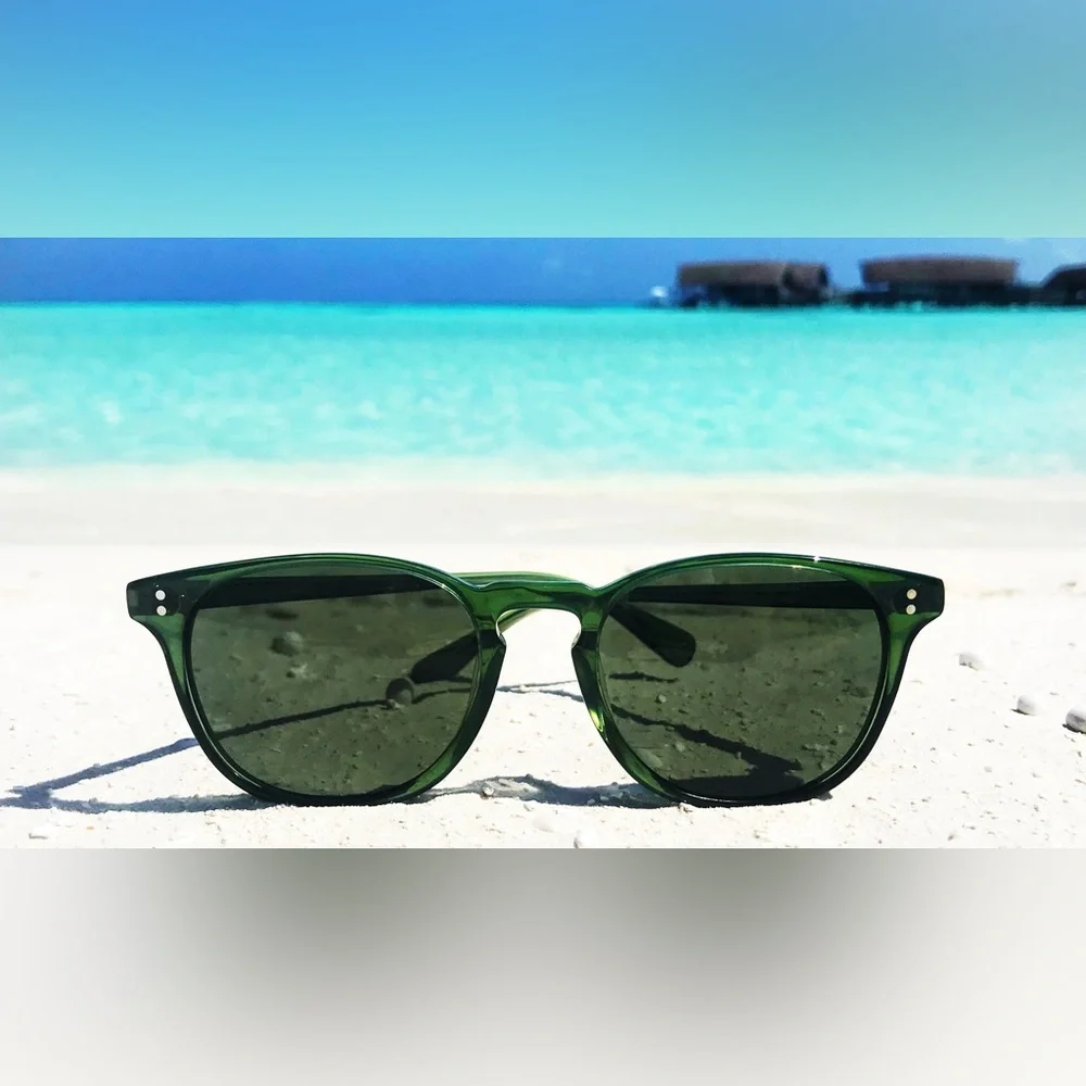 Rocket Eyewear MTO P3 Classic Polarized Sunglasses Hunter Green - Picture 4 of 13